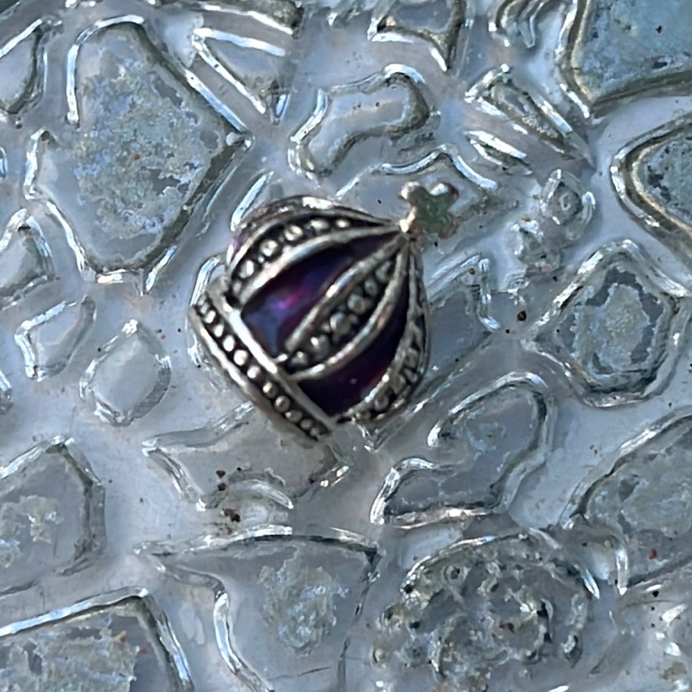 Pandora Style Royal Crown Charm